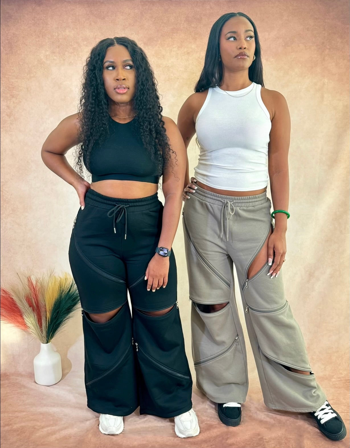 Lar Lounge Pants XR (Black) – Trap Haus Kouture