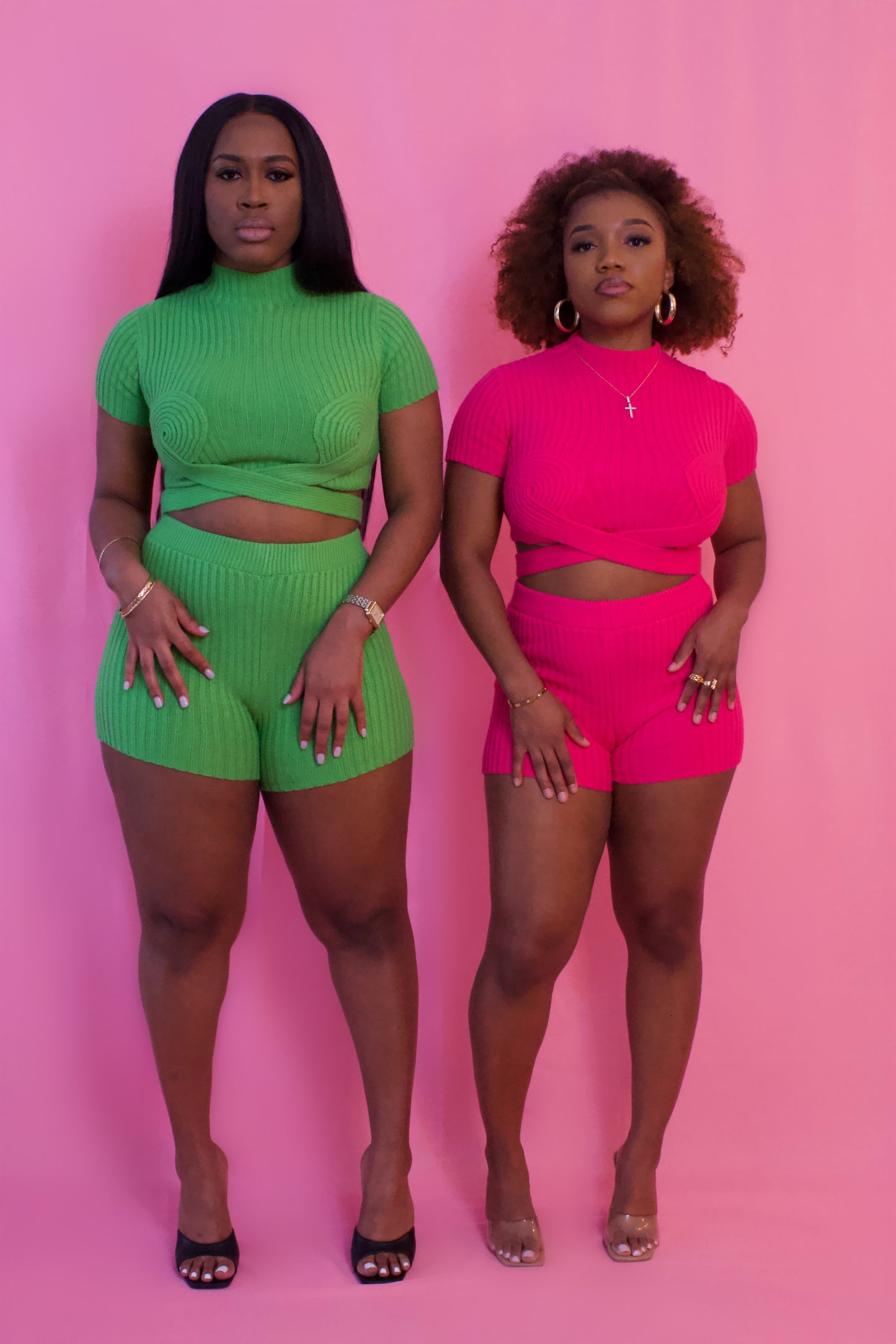 “Kalm & Kollected” 2-Piece Set (Green)